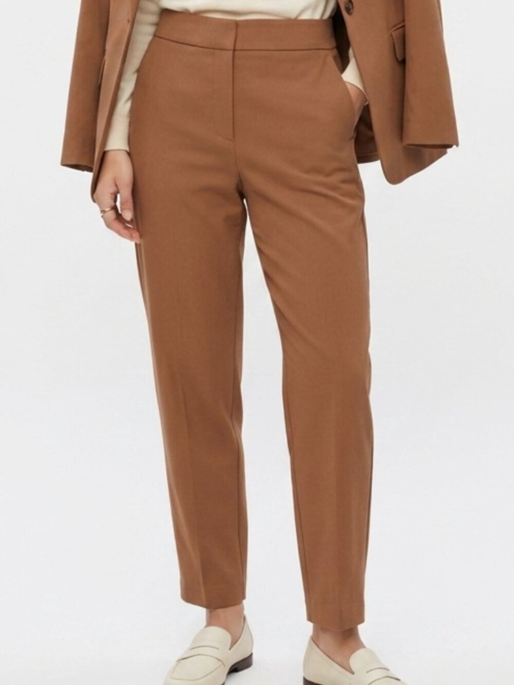 Lululemon Your True Trouser High Rise Pant Beech Wood/Camel Sz 4